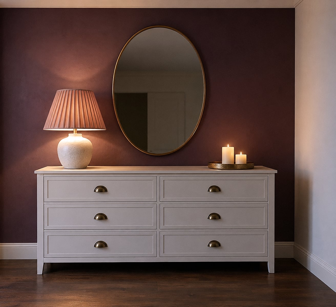budget lighting vignette