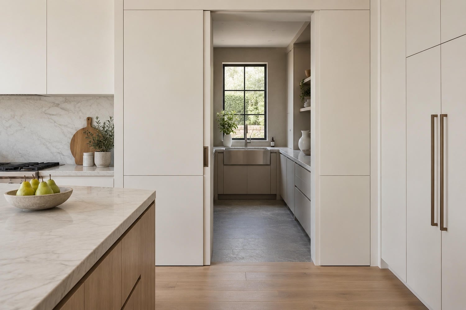 hidden scullery passage