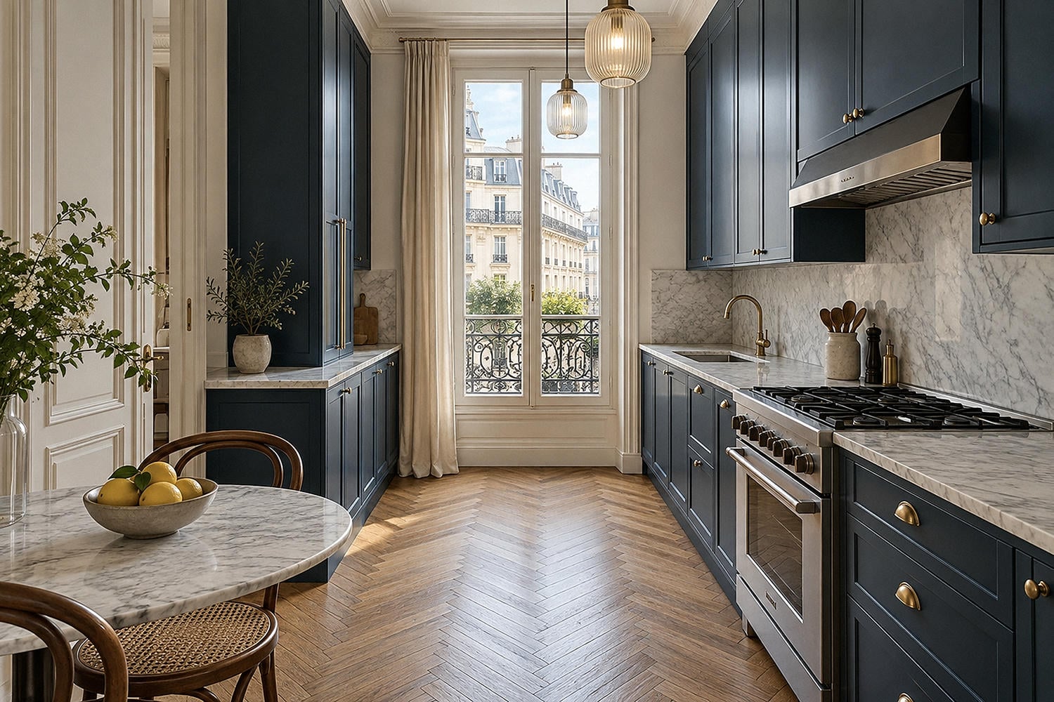ink blue galley