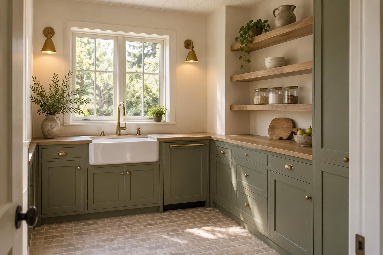 modern farmhouse scullery