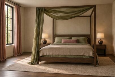 moss canopy bed