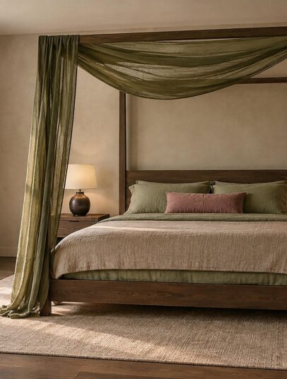 moss canopy bed