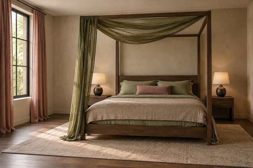 moss canopy bed