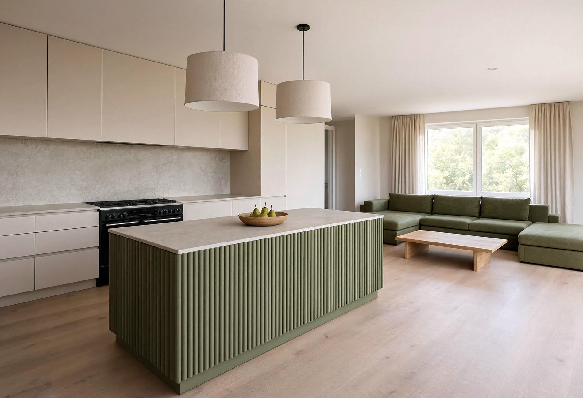 open plan olive