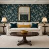 tailored floral room