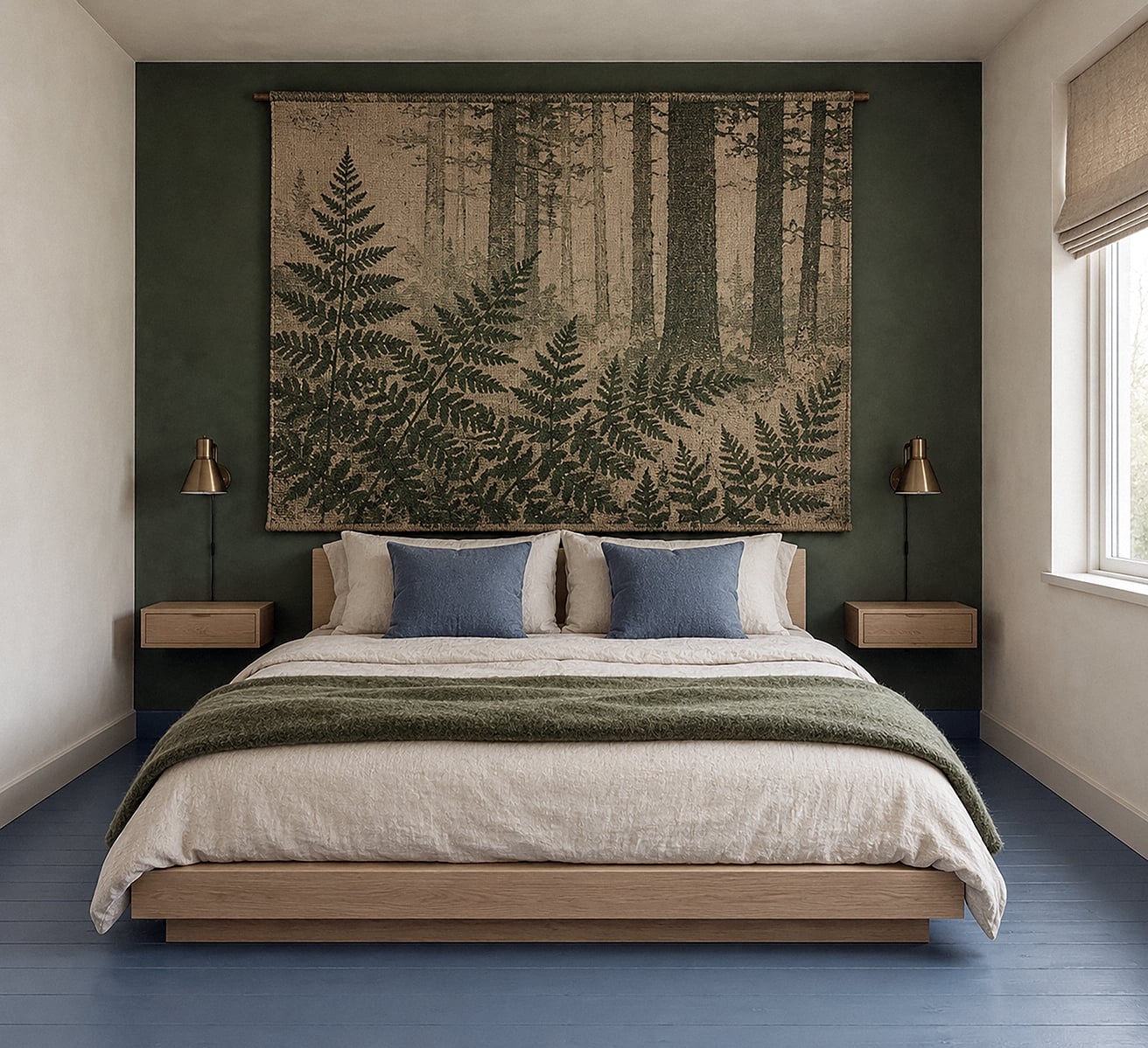 woodland wall textile